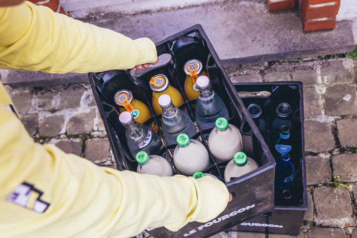 la bouteille consignée le fourgon 